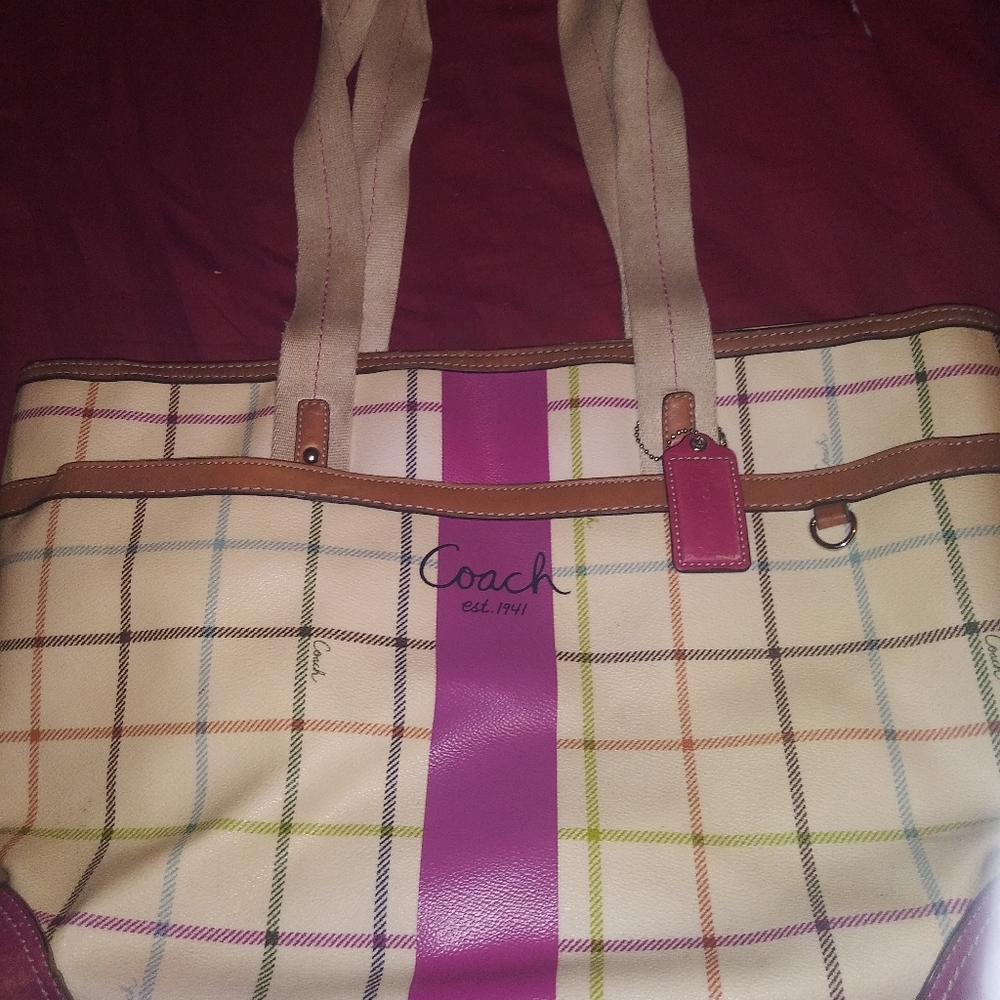 Coach diaperbag - Picture 2 of 6